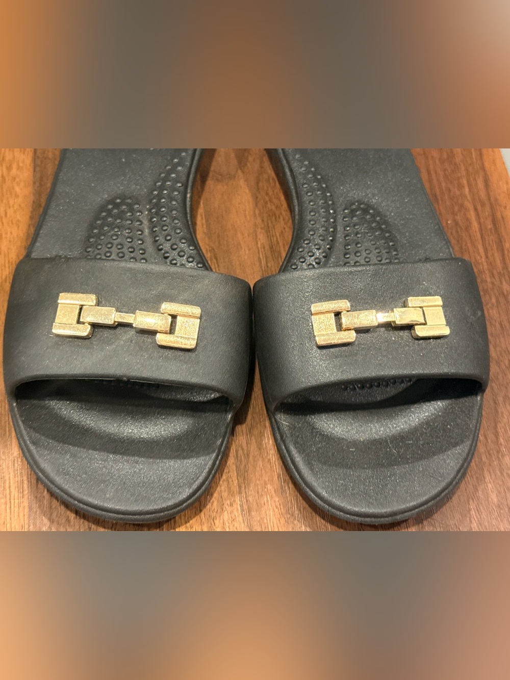 Oka-B Comfort Black Slides